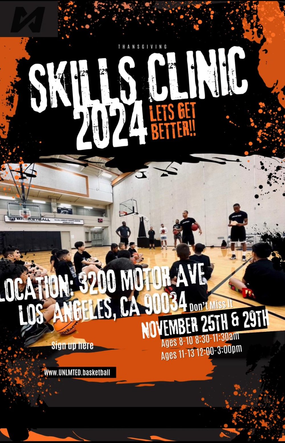 Basketball Camp, Skills Clinic 2024 in Los Angeles, with Jerome Randle